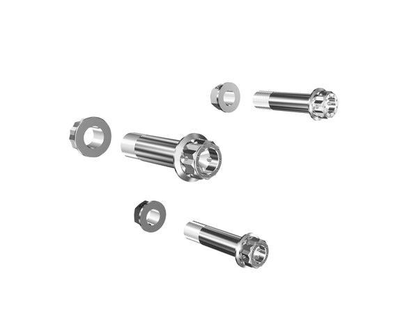 Titanium special screws and nuts for rear suspension link kit - Ducati Panigale V4 2025 / Streetfighter V4 2025 2