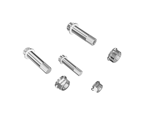 Titanium special screws and nuts for rear suspension link kit - Ducati Panigale V4 2025 / Streetfighter V4 2025 4