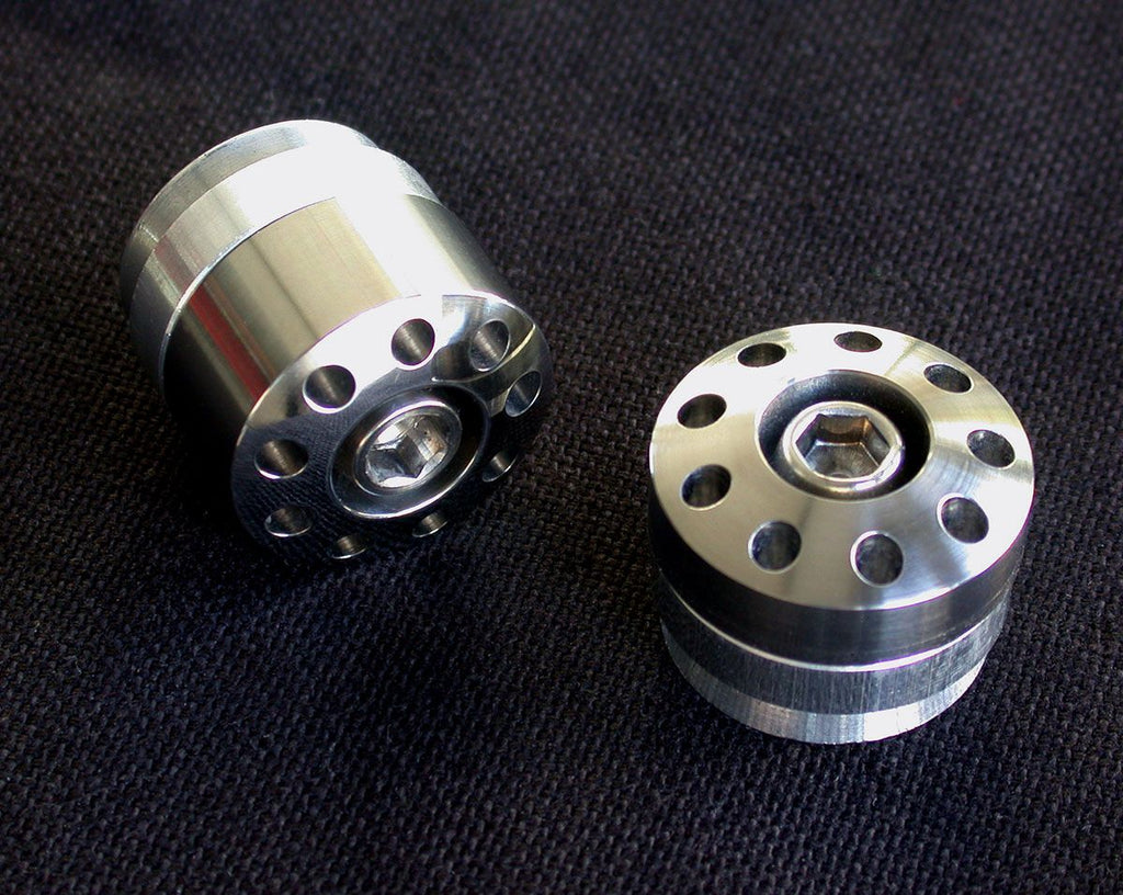 Titanium frame plugs 1