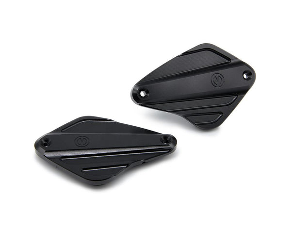 Pair oil reservoir caps for genuine clutch and brake master cylinder Colore