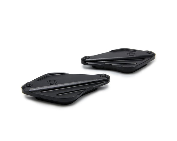 Pair oil reservoir caps for genuine clutch and brake master cylinder Colore