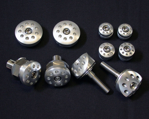Aluminium frame plugs kit 2