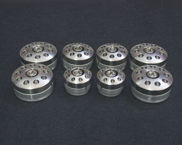 Titanium frame plugs (Nr. 8)