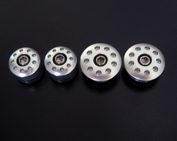 Titanium frame plugs kit (Nr. 4)