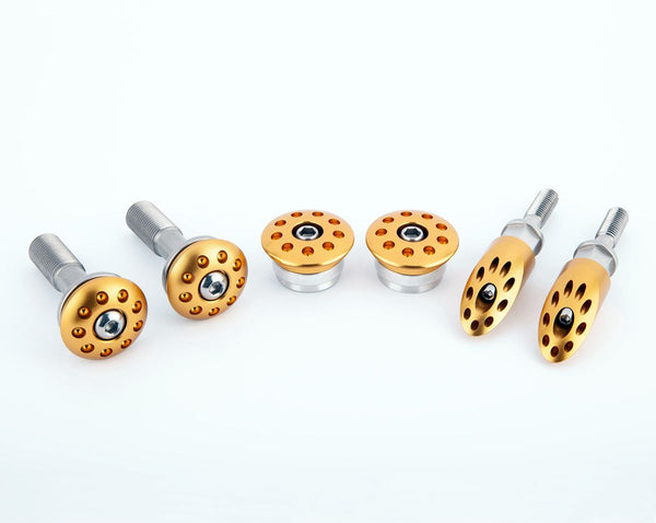 Aluminium frame plugs kit (Nr.6) Panigale V4 Colore