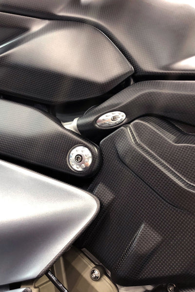 Aluminium frame plugs kit (Nr.6) Panigale V4 Colore