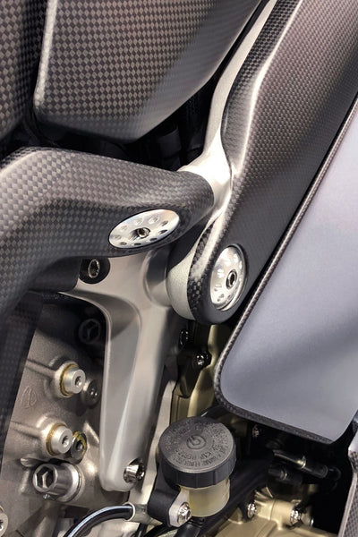 Aluminium frame plugs kit (Nr.6) Panigale V4 Colore