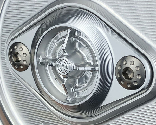 MOTOCORSE Aluminum alternator cover with Titanium screws Ducati V4 - "New style" 4