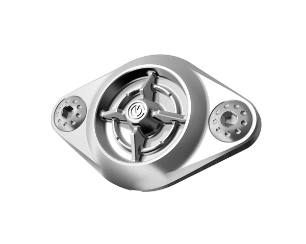 MOTOCORSE Aluminum alternator cover with Titanium screws Ducati V4 - "New style" 7