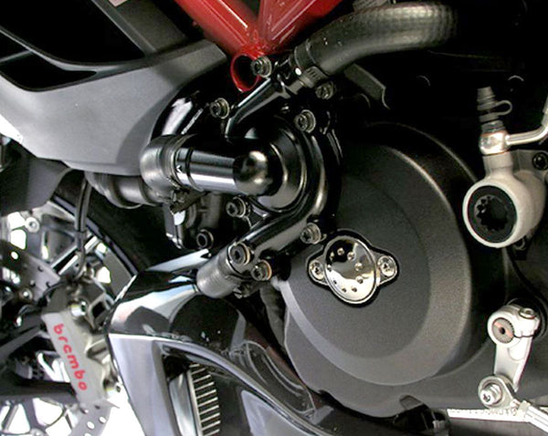 Titanium alternator cover 3