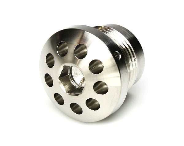 Aluminium oil plug 1