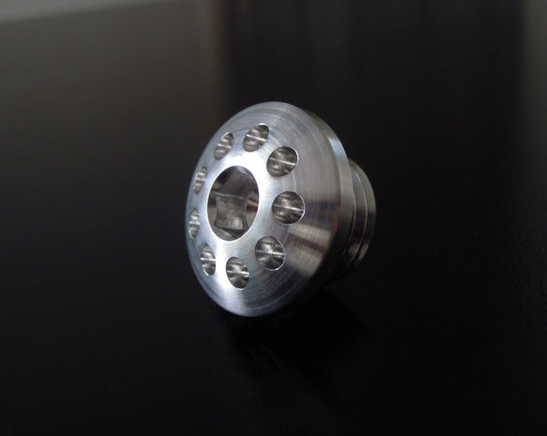 Titanium oil plug