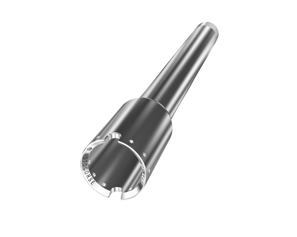 MOTOCORSE titanium front wheel axle Ducati