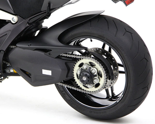 Rear wheel axle slider inc. Titanium bolts - "DVC" Style