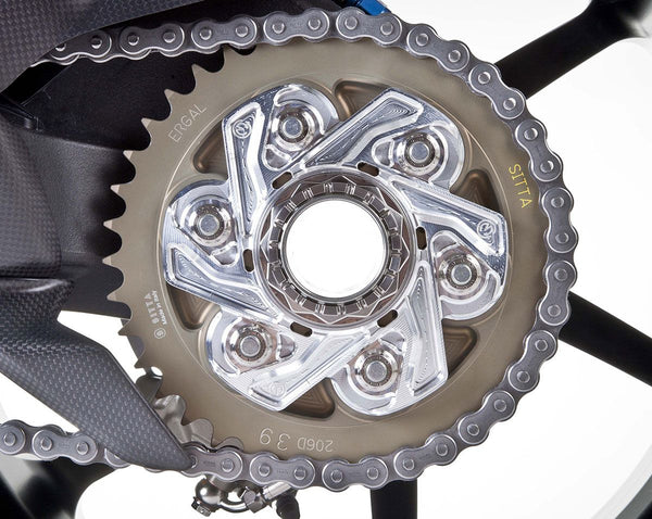 Machined from solid Alluminium sprocket carrier Colore