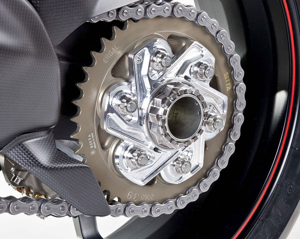 Machined from solid Alluminium sprocket carrier Colore
