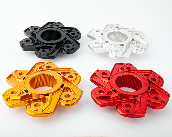 Machined from solid Alluminium sprocket carrier Colore