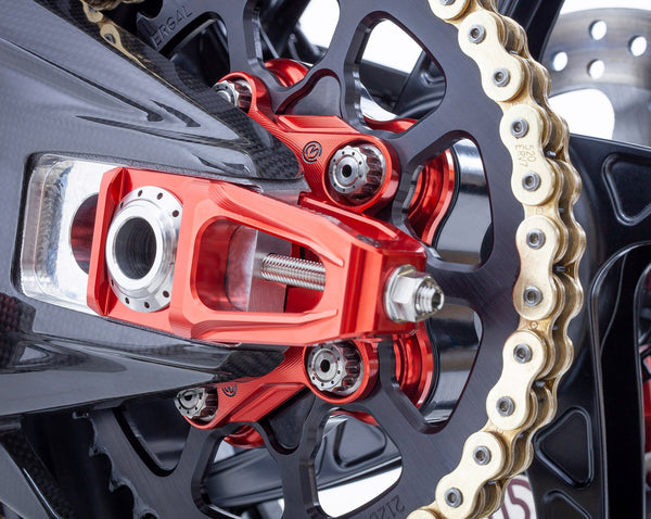 Aluminum sprocket carrier with titanium pins - Ducati Panigale V4 2025 / Streetfighter V4 2025 2
