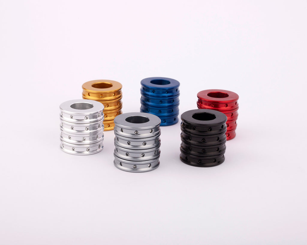 Kit of 4 spacers 5mm. Ø20mm. in Aluminum for front brake calipers - Ducati / Aprilia 1