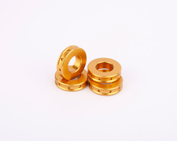 Kit of 4 spacers 5mm. Ø20mm. in Aluminum for front brake calipers - Ducati / Aprilia 11