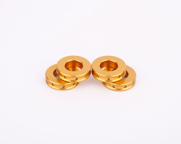 Kit of 4 spacers 5mm. Ø20mm. in Aluminum for front brake calipers - Ducati / Aprilia 12