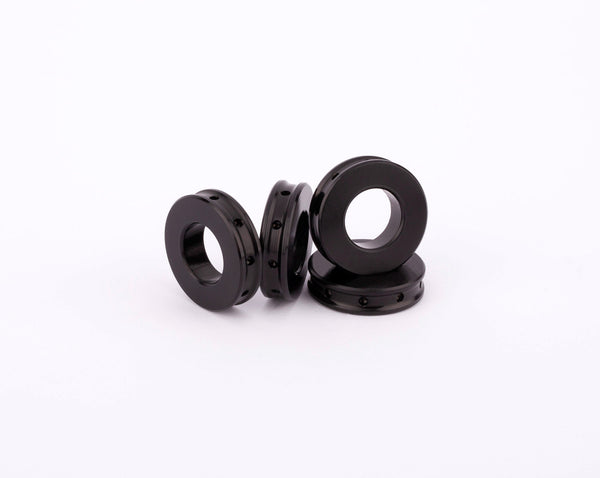 Kit of 4 spacers 5mm. Ø20mm. in Aluminum for front brake calipers - Ducati / Aprilia 17