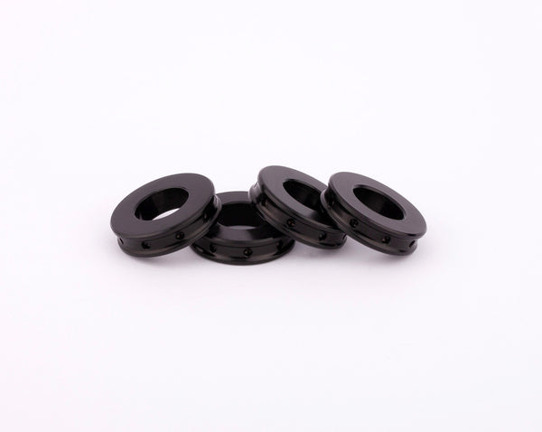 Kit of 4 spacers 5mm. Ø20mm. in Aluminum for front brake calipers - Ducati / Aprilia 18