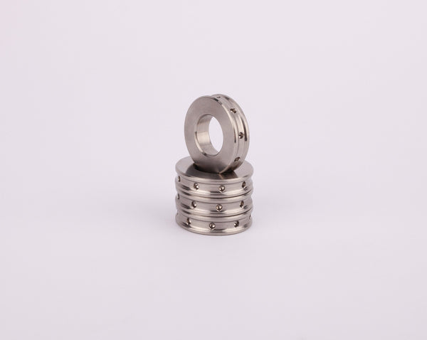 Kit of 4 spacers 5mm. Ø20mm. in Titanium for front brake calipers - Ducati / Aprilia 1