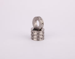 Kit of 4 spacers 5mm. Ø20mm. in Titanium for front brake calipers - Ducati / Aprilia