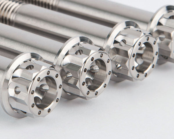 Front brake calipers titanium screws kit