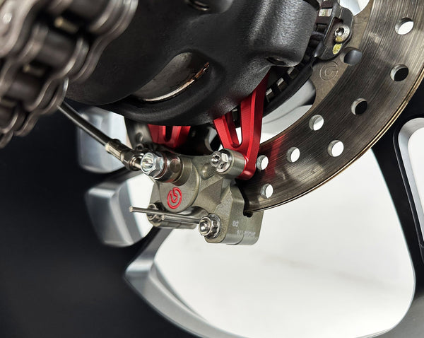 Brembo Racing 64mm Rear Brake Caliper P2-24 "X206001" Mount Bracket  - DUCATI Panigale V4 / Streetfighter V4 4