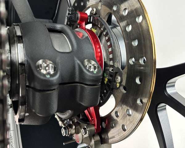 Brembo Racing 64mm Rear Brake Caliper P2-24 "X206001" Mount Bracket  - DUCATI Panigale V4 / Streetfighter V4 5