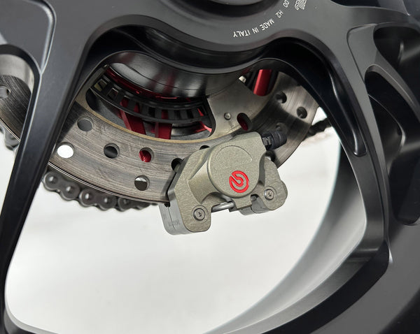 Brembo Racing 64mm Rear Brake Caliper P2-24 "X206001" Mount Bracket  - DUCATI Panigale V4 / Streetfighter V4 6