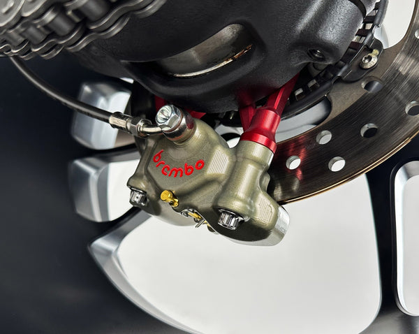 Brembo Racing 69.5mm P2-30 Radial Caliper Support Bracket Kit "XA6H530" - DUCATI Panigale V4 / Streetfighter V4 3