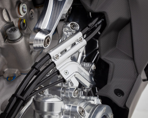 Aluminum wires/tubes cover kit - Ducati Panigale V4 2025 4