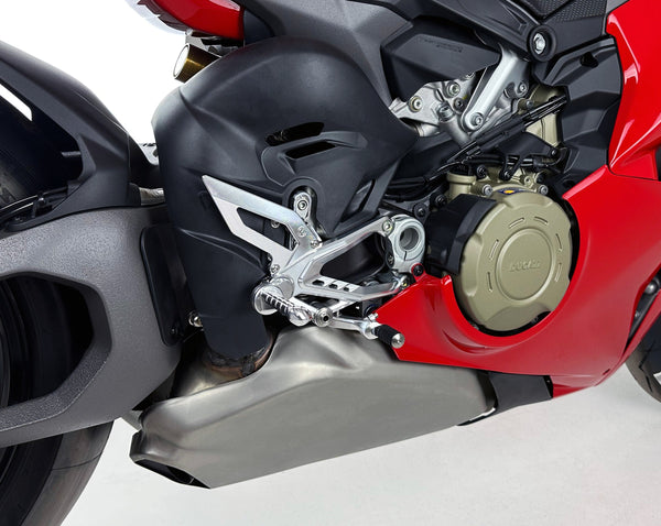 Complete Adjustable Rider Footpeg Kit - Ducati Streetfighter V4 2025 7