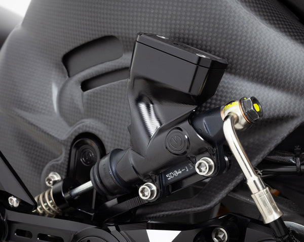 Adjustable "PREMIUM" rider footrest kit with Brembo brake pump and integrated reservoir - Panigale V4 2025/Streetfighter V4 2025 5