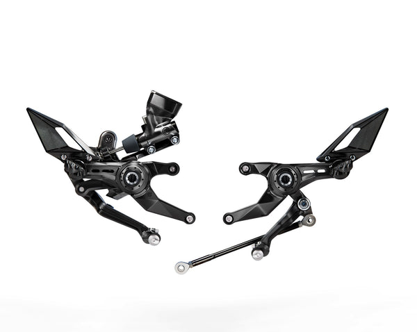 Adjustable "PREMIUM" rider footrest kit with Brembo brake pump and integrated reservoir - Panigale V4 2025/Streetfighter V4 2025 13