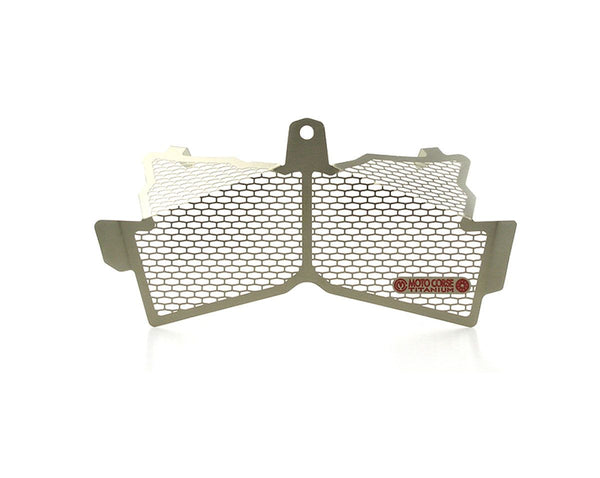 MOTOCORSE Titanium water radiators protection screen - Ducati Diavel (2011-2016)