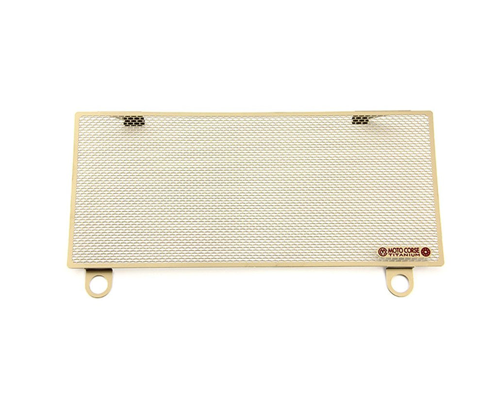 MOTOCORSE Titanium upper water radiator protection screen - Ducati Panigale 899/959/1199/1299/V2