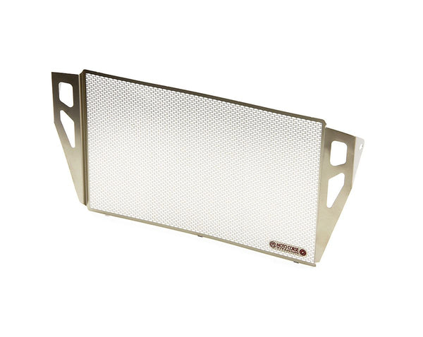 MOTOCORSE Titanium water radiator protection screen - Ducati Monster 1200 / Supersport 950