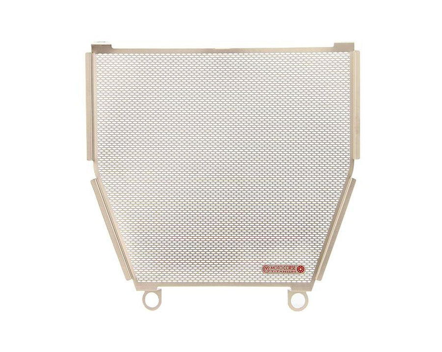Titanium water radiator protection screen - Ducati Panigale V4 2025 / Streetfighter V4 2025 1