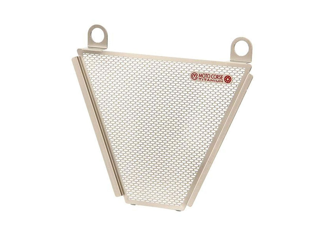 Titanium oil radiator protection screen - Ducati Panigale V4 2025 / Streetfighter V4 2025 1