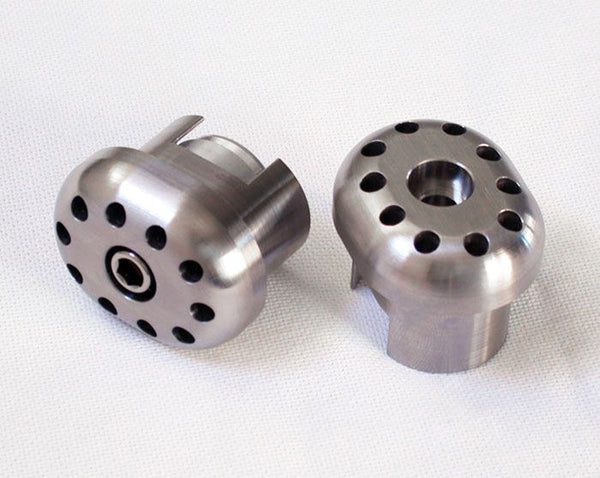 MOTOCORSE Titanium frame protection pads kit.