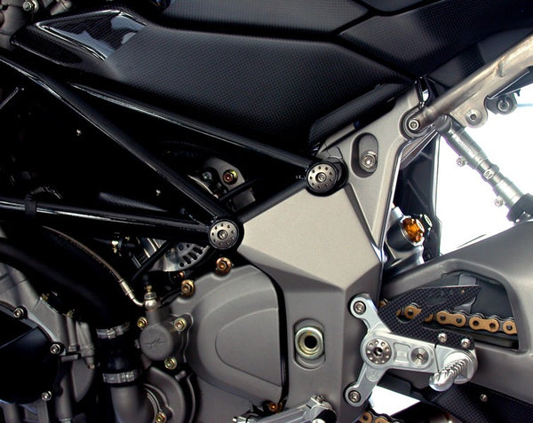 MOTOCORSE Titanium frame plugs kit (Nr. 4)