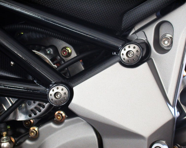 MOTOCORSE Titanium frame plugs kit (Nr. 4)