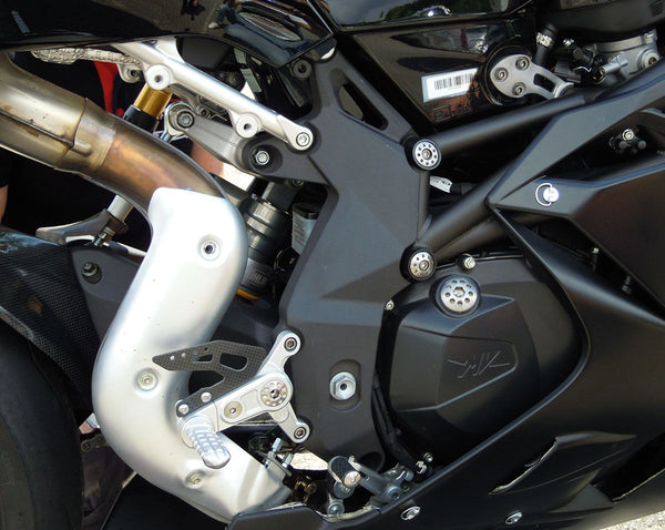 MOTOCORSE Titanium frame plugs