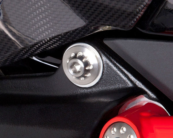 MOTOCORSE Titanium rear frame fixing screws kit
