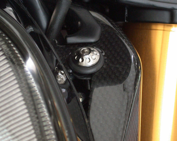 MOTOCORSE Titanium headlight adjusting screw