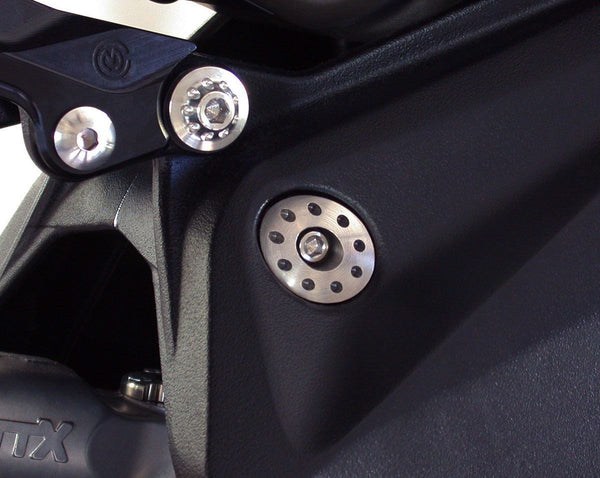 MOTOCORSE Titanium frame plates plugs kit